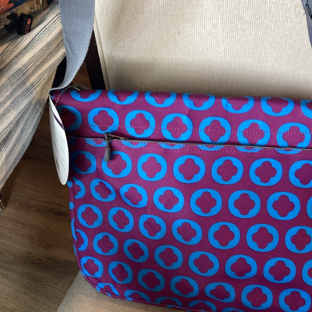 Colorful Patterned Messenger Bag - Picture 10 of 13